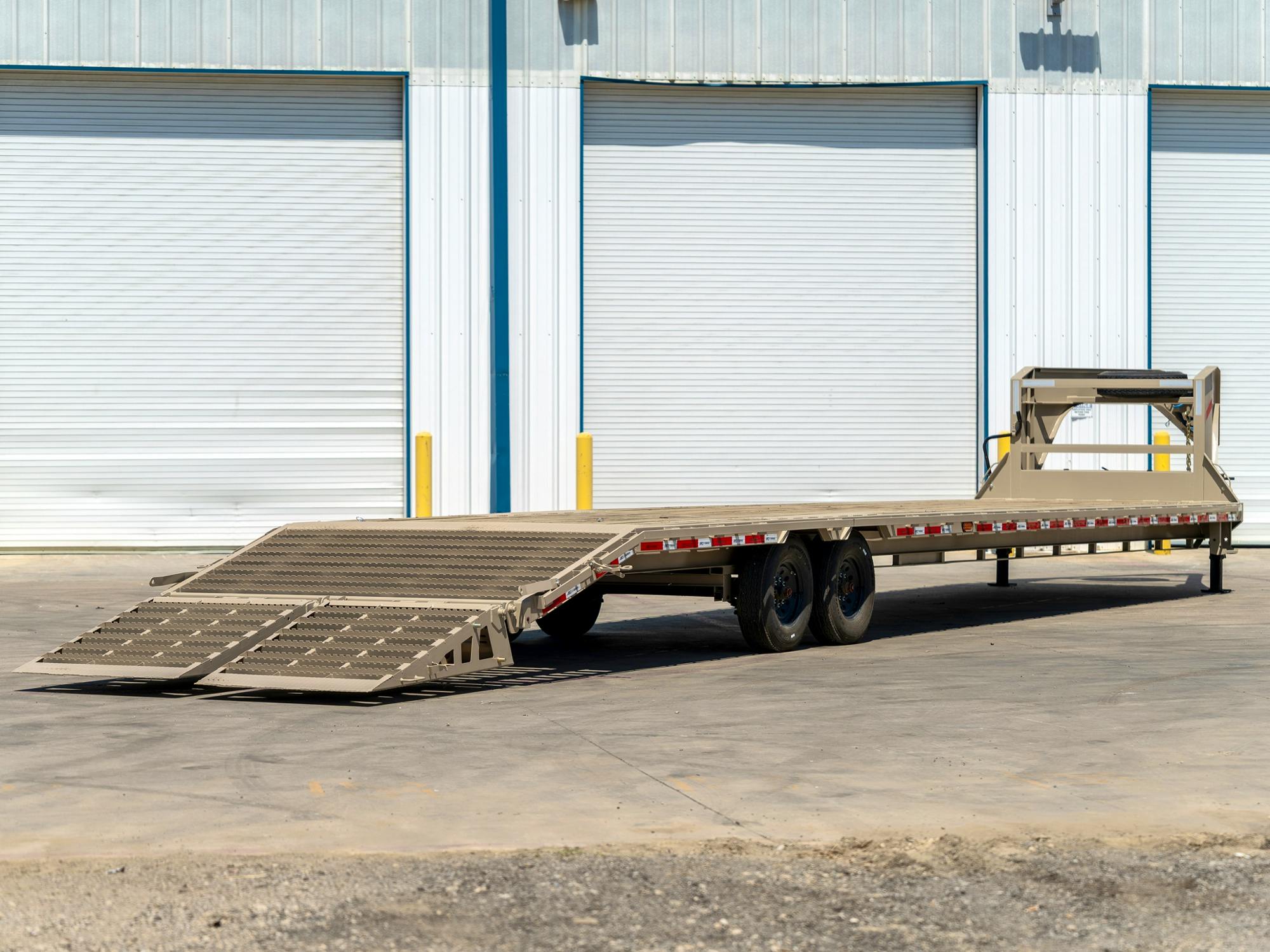 ARC Trailers 40x102" 16K Gooseneck Flatbed Trailer w/ 5' Dovetail (GDX) - Stock #78866 - Image 4 of 6