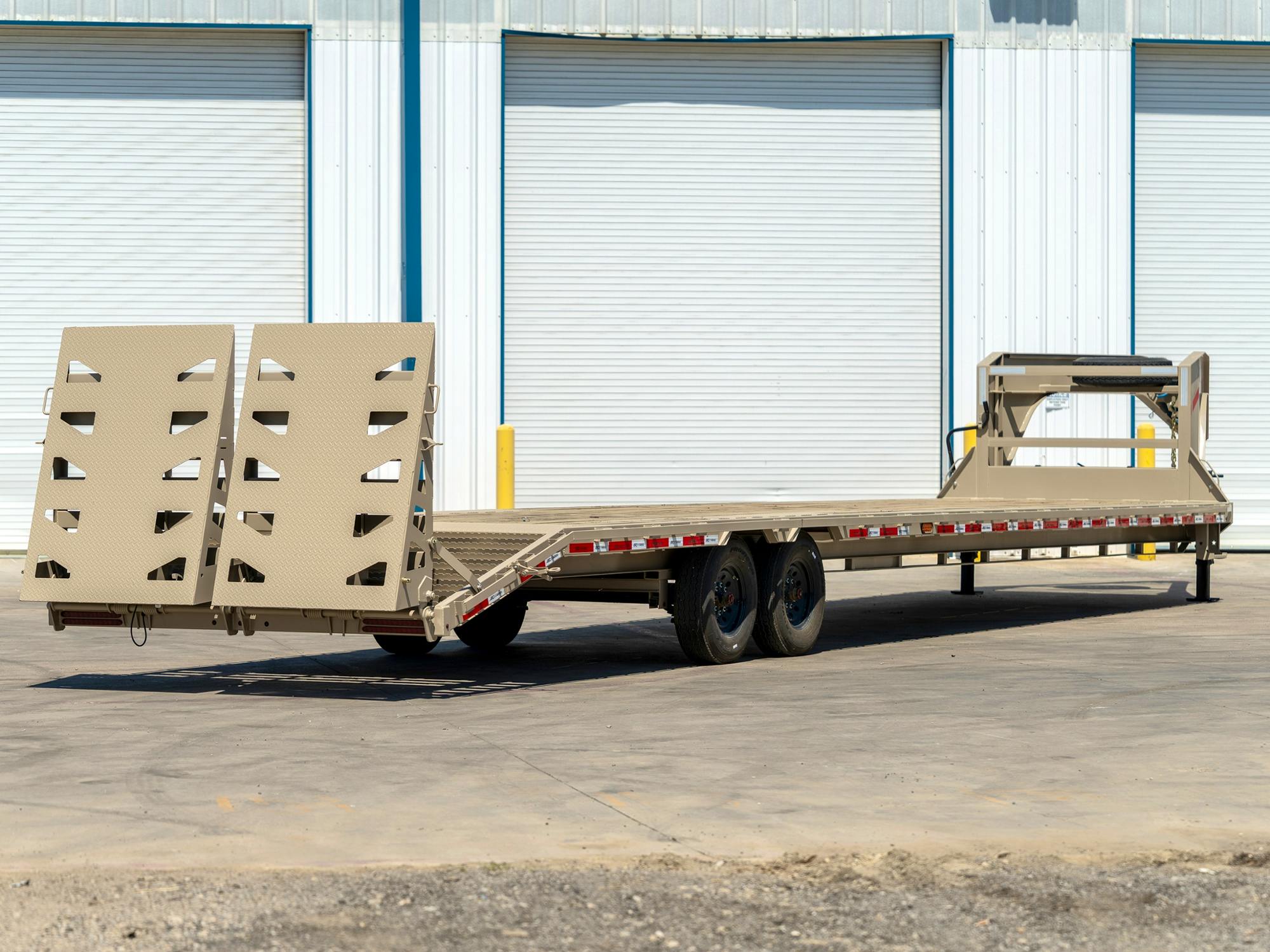 ARC Trailers 40x102" 16K Gooseneck Flatbed Trailer w/ 5' Dovetail (GDX) - Stock #78866 - Image 3 of 6