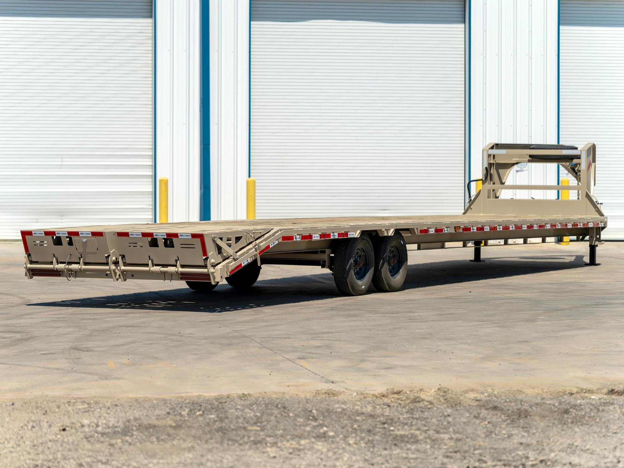 ARC Trailers 40x102" 16K Gooseneck Flatbed Trailer w/ 5' Dovetail (GDX) - Stock #78866 - Image 2 of 6