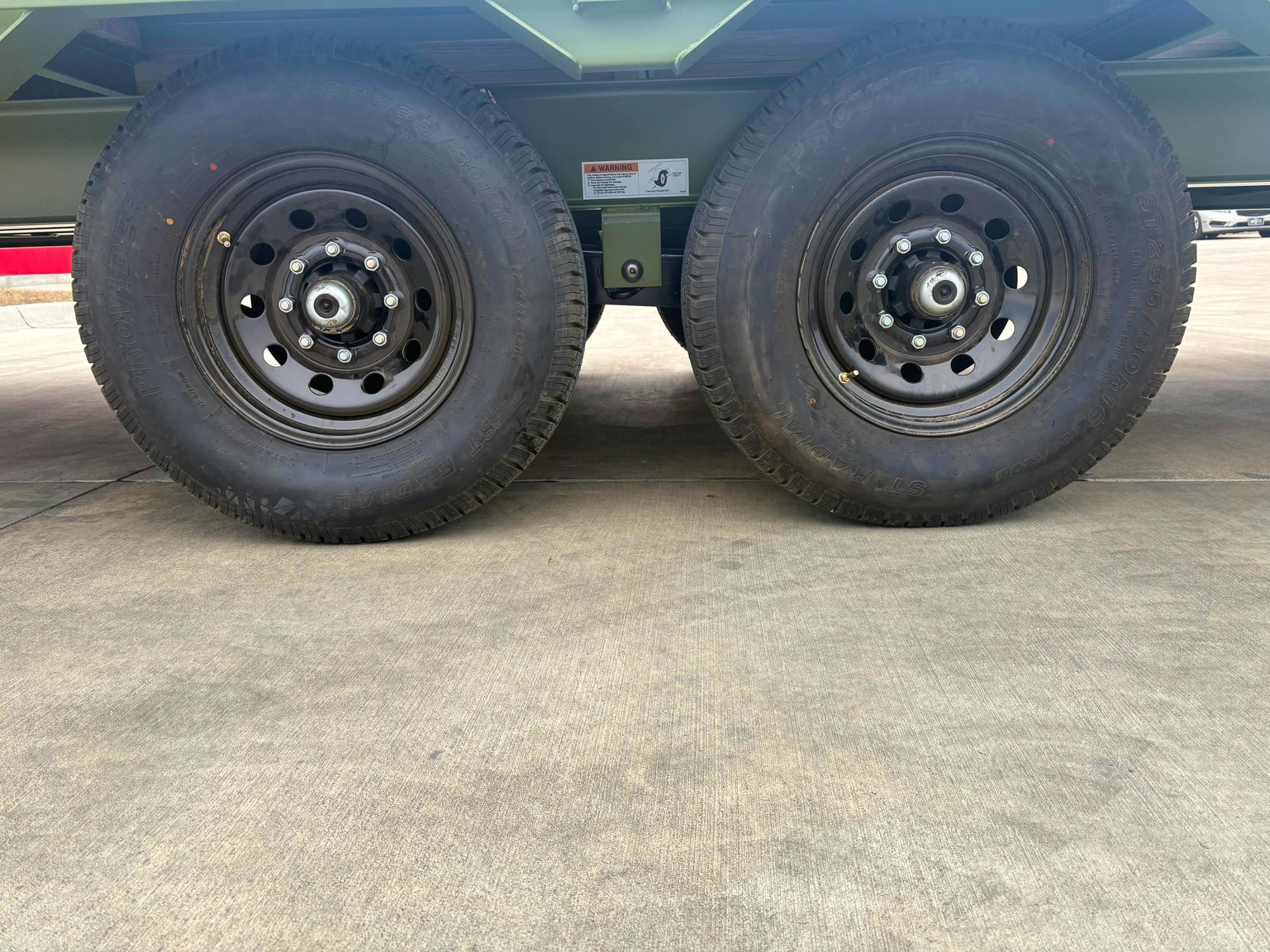 ARC Trailers 24'x102" 8" I-beam Deckover Trailer (BDS) - Image 3