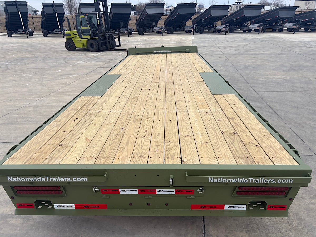 ARC Trailers 24'x102" 8" I-beam Deckover Trailer (BDS) - Image 8