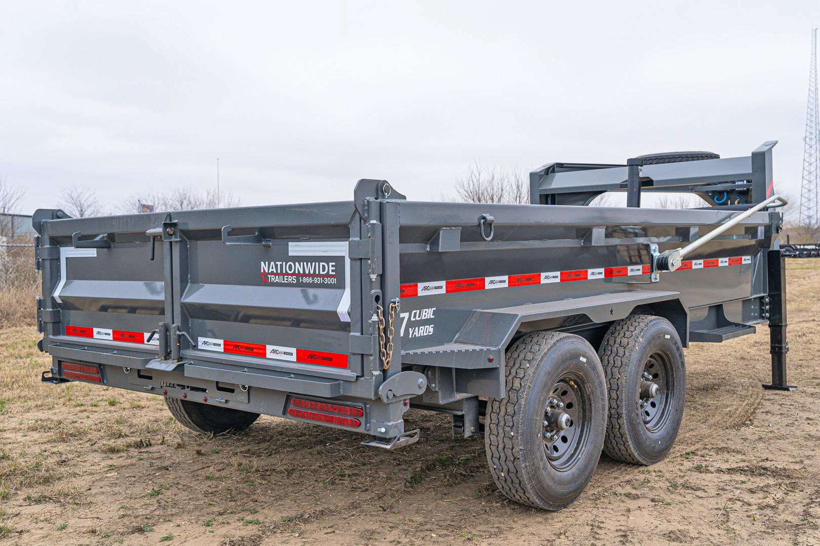 ARC Trailers 14'x83" Gooseneck Telescopic Dump Trailer w/ 2' Sides (GDT) - Image 13