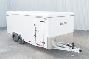 LoneStar 7.10'x20' 14k Steel Enclosed Cargo Trailer w/ Rear Barn Doors (C2)