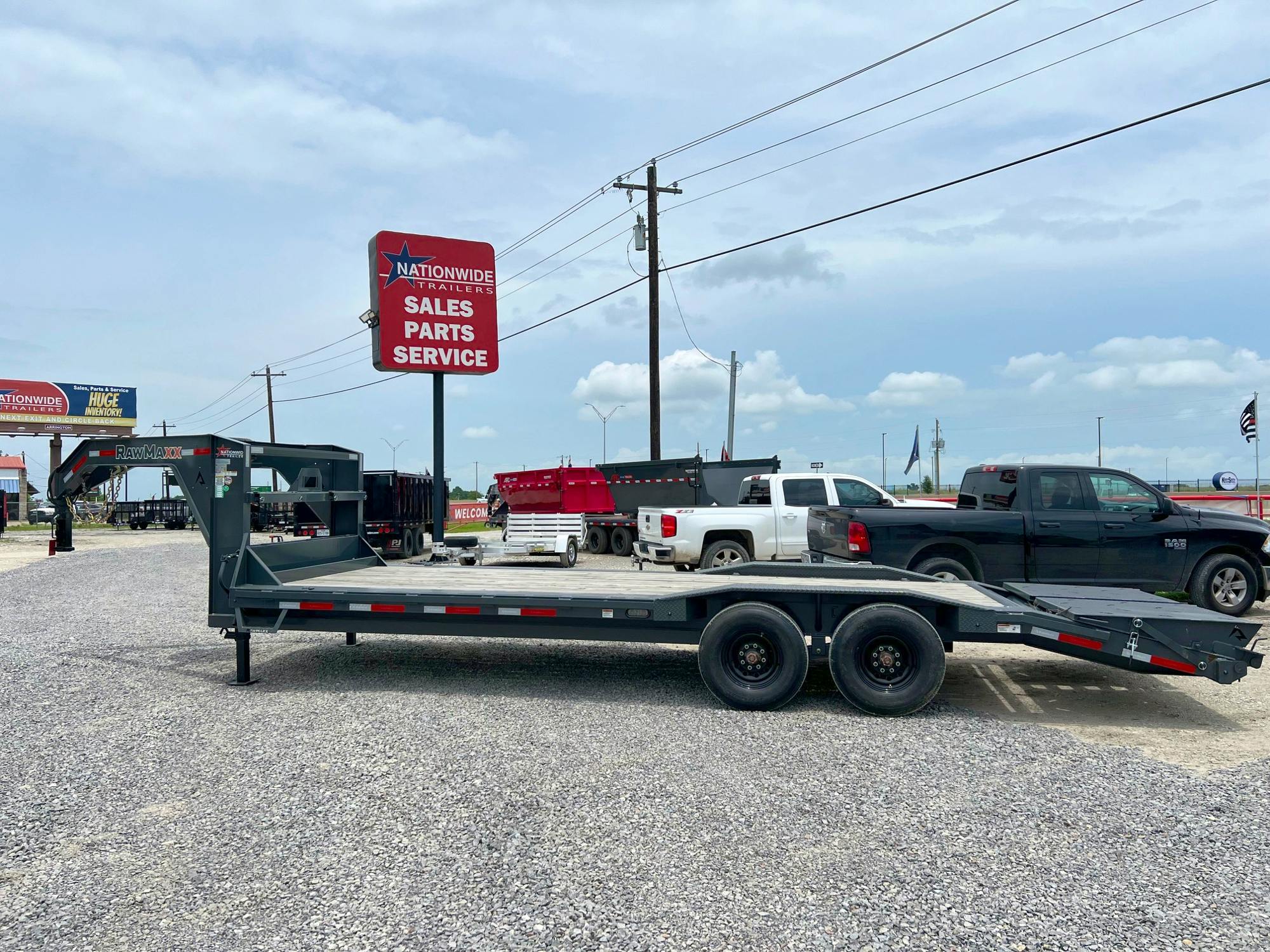 RawMaxx 24'x102" LDX Equipment Trailer (LDX) - Stock #79103 - Image 2 of 5