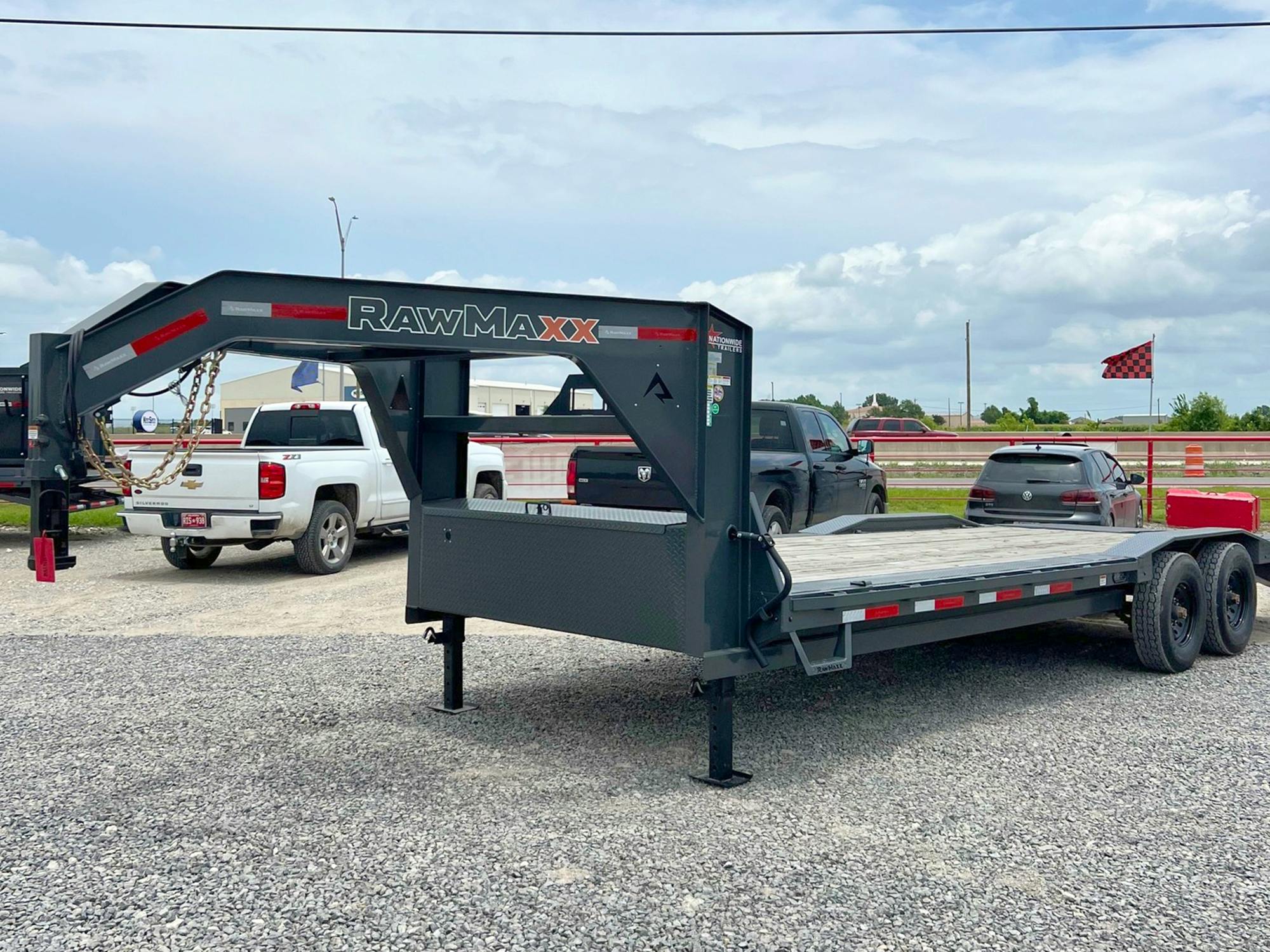 RawMaxx 24'x102" LDX Equipment Trailer (LDX) - Stock #79103 - Image 4 of 5