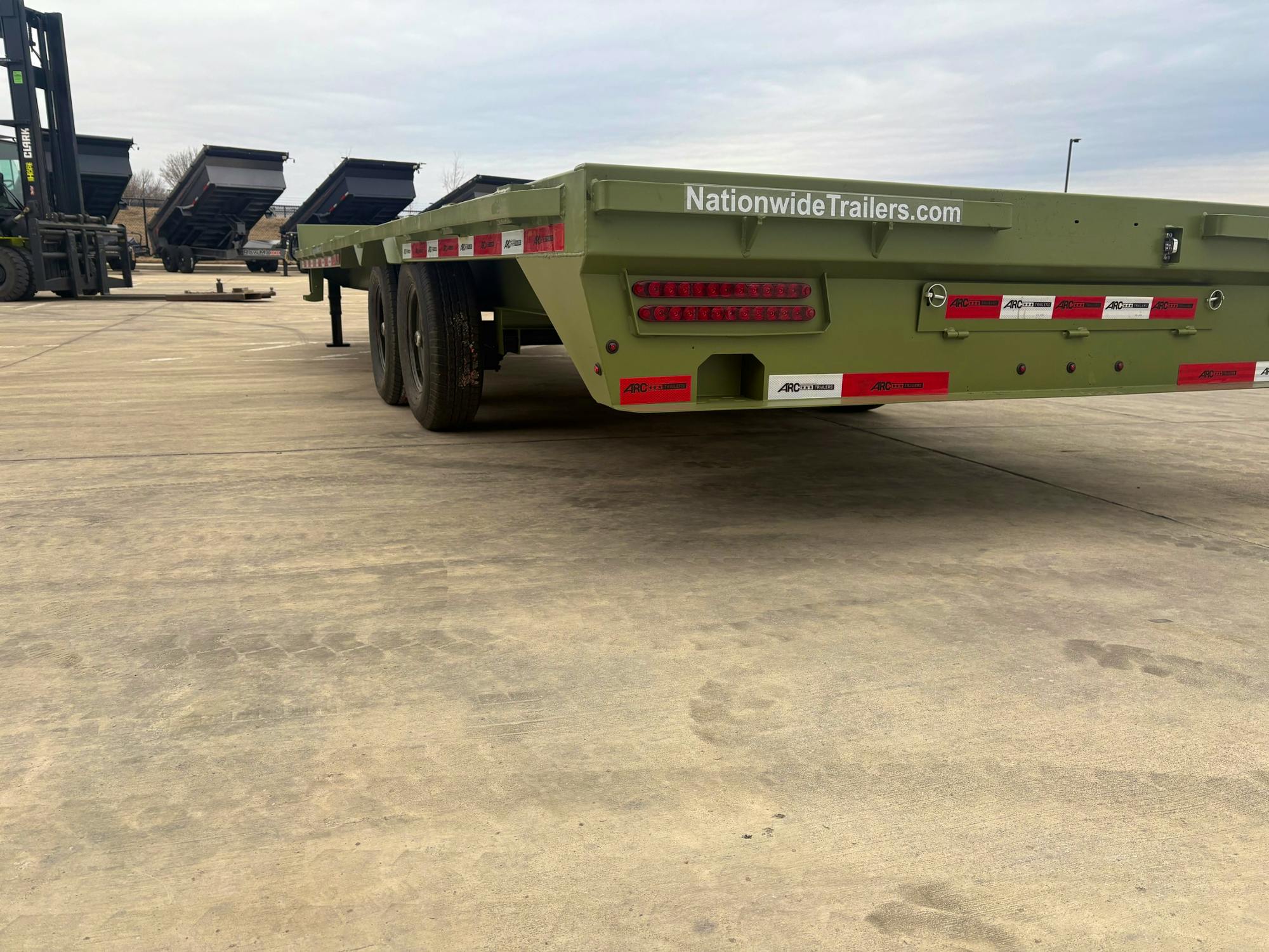 ARC Trailers 24'x102" 8" I-beam Deckover Trailer (BDS) - Image 5