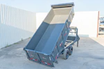 RawMaxx 16'x83" LTX Gooseneck Dump Trailer (LTX) Stock #79266 - Thumbnail 4