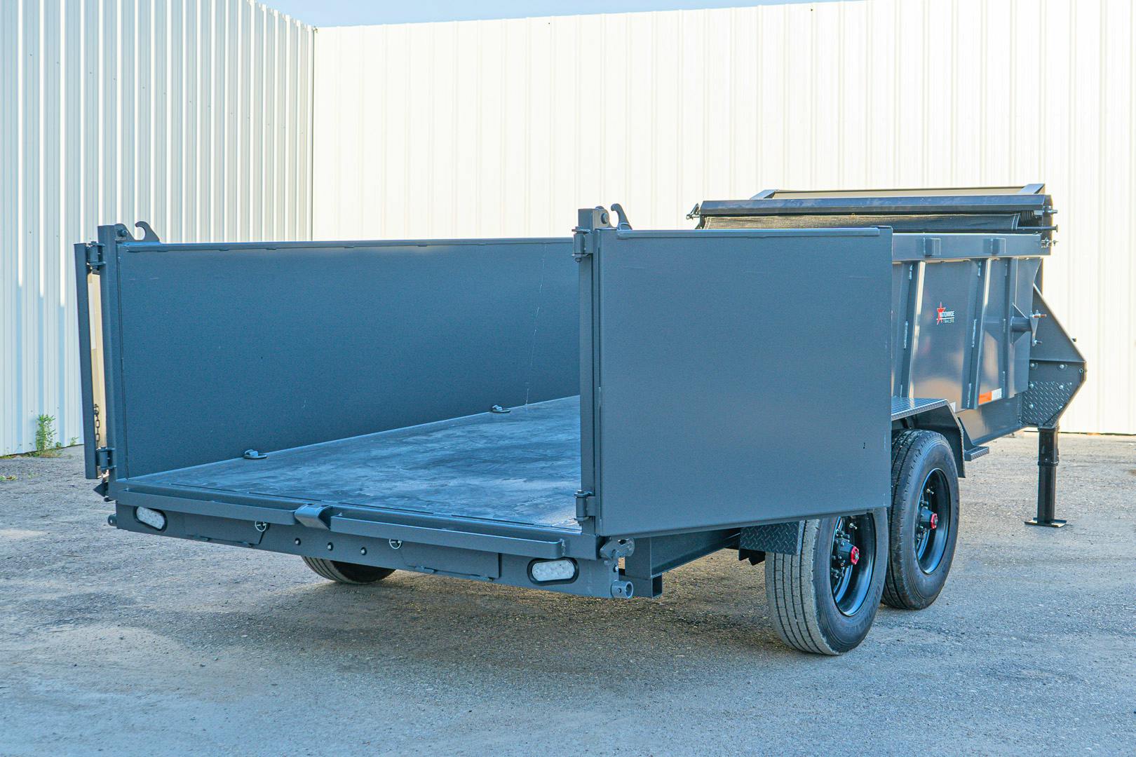 RawMaxx 16'x83" LTX Gooseneck Dump Trailer (LTX) - Stock #79266 - Image 7 of 17
