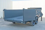RawMaxx 16'x83" LTX Gooseneck Dump Trailer (LTX) Stock #79266 - Thumbnail 7