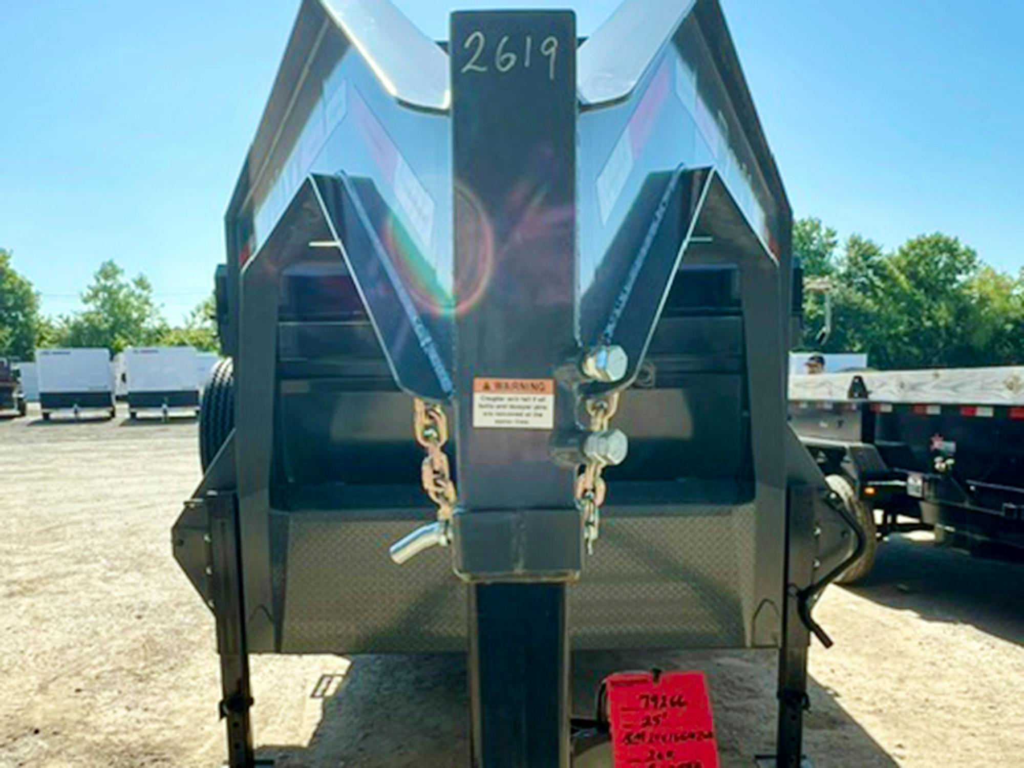 RawMaxx 16'x83" LTX Gooseneck Dump Trailer (LTX) - Stock #79266 - Image 2 of 3