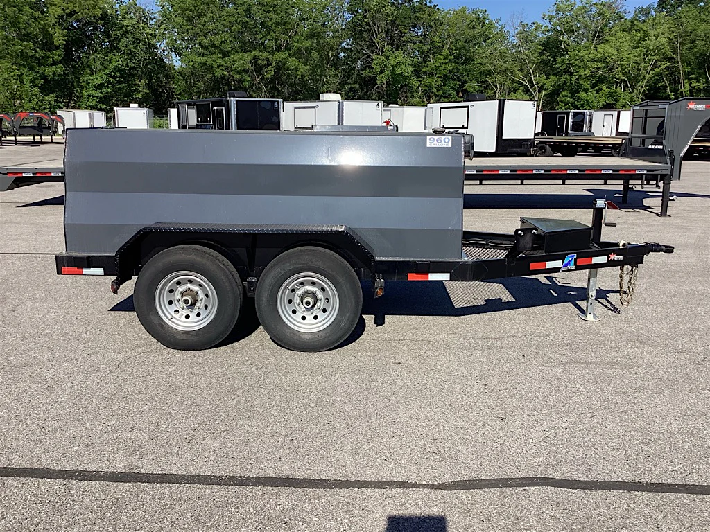 AT Trailers 10'x60" 960 Gallon Fuel Tank Trailer (SF) - Stock #79584 - Image 1 of 3 AT Trailers 10'x60" 960 Gallon Fuel Tank Trailer (SF) - Stock #79584 - Image 1 of 3