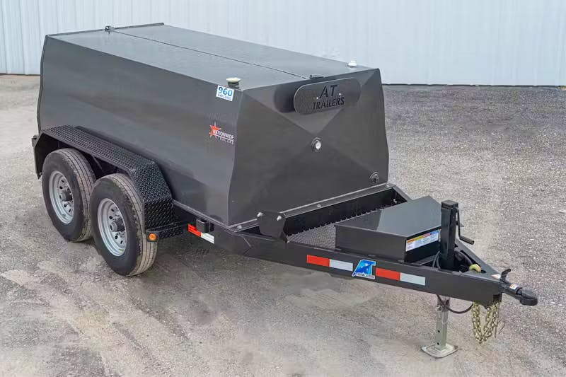 AT Trailers 10'x60" 960 Gallon Fuel Tank Trailer (SF) - Image 1