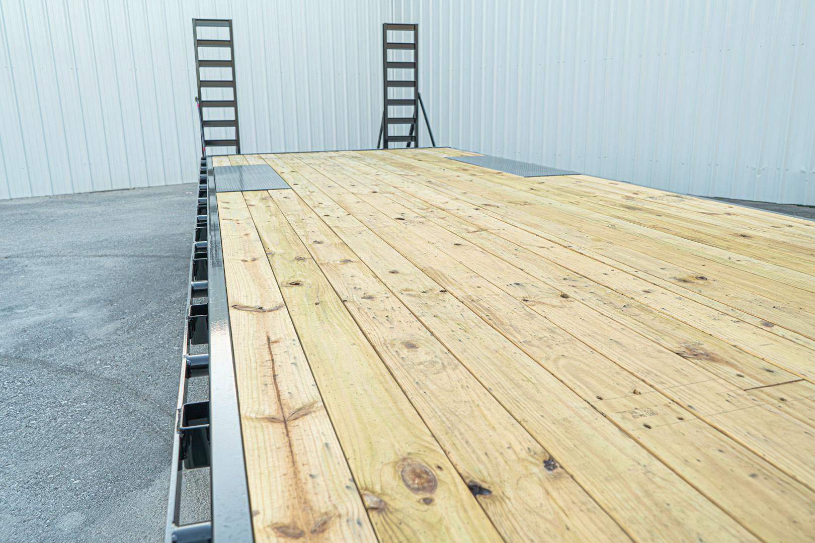 PJ Trailers 24'x102" 8" I-Beam Deckover Flatbed Trailer (F8) - Image 7