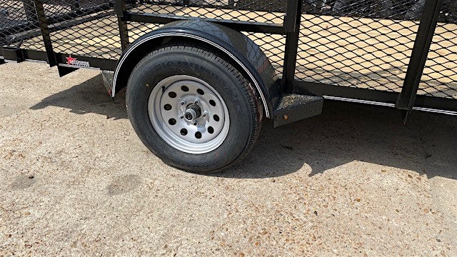 X-ON 12'x77" Landscape Trailer w/ 2' Sides & 4' Gate (L1) - Image 4