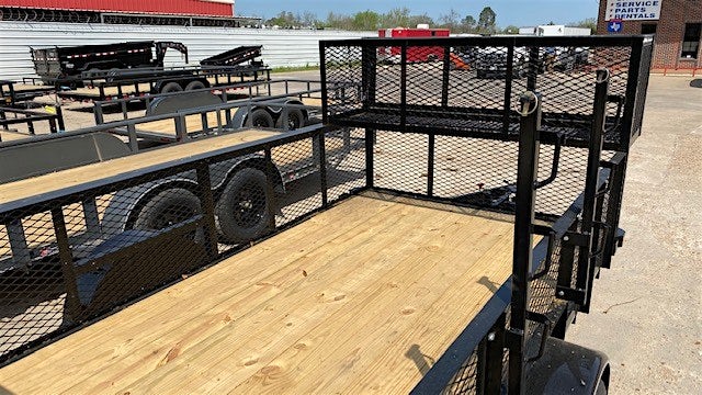 X-ON 12'x77" Landscape Trailer w/ 2' Sides & 4' Gate (L1) - Image 6