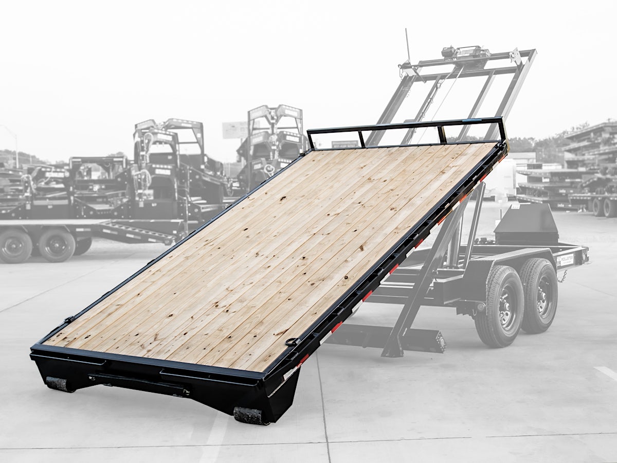 PJ Trailers 14'x96" Rollster Roll-off Deck (RD) - Image 1