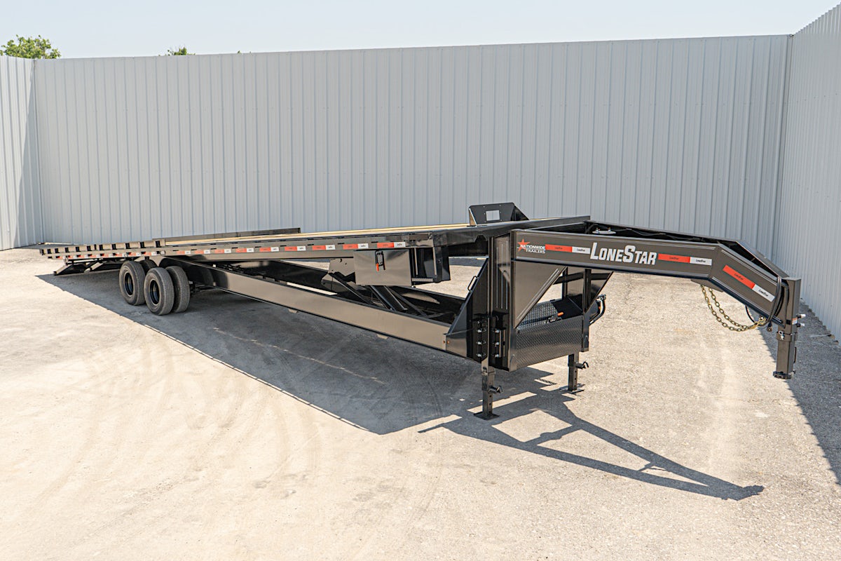 LoneStar 40'x102" Tilt Shipping Container Trailer w/ Duals (TC) - Image 3