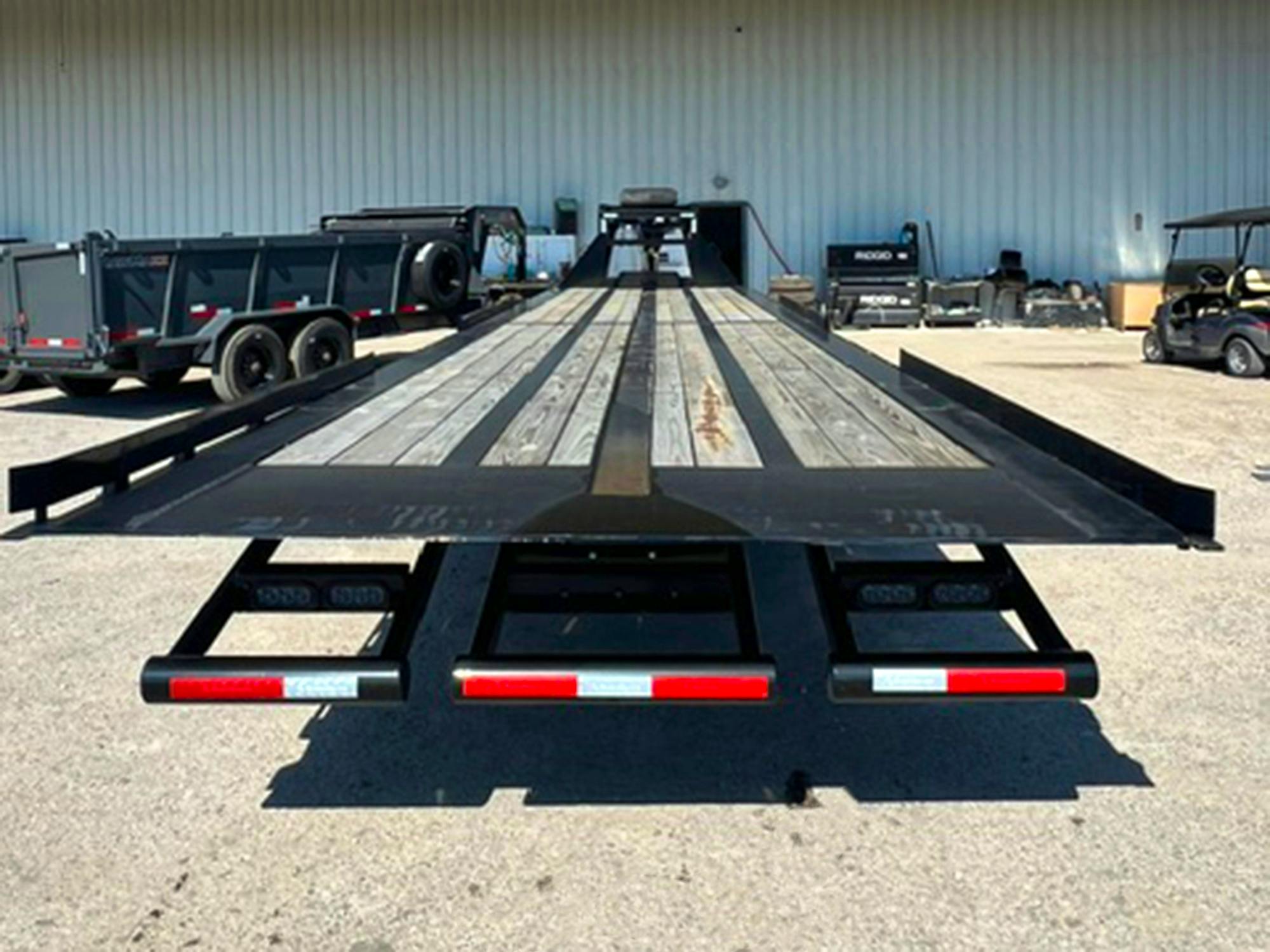RawMaxx 40'x102" Tilt Shipping Container Trailer w/ Duals (TC) - Stock #79773 - Image 3 of 3