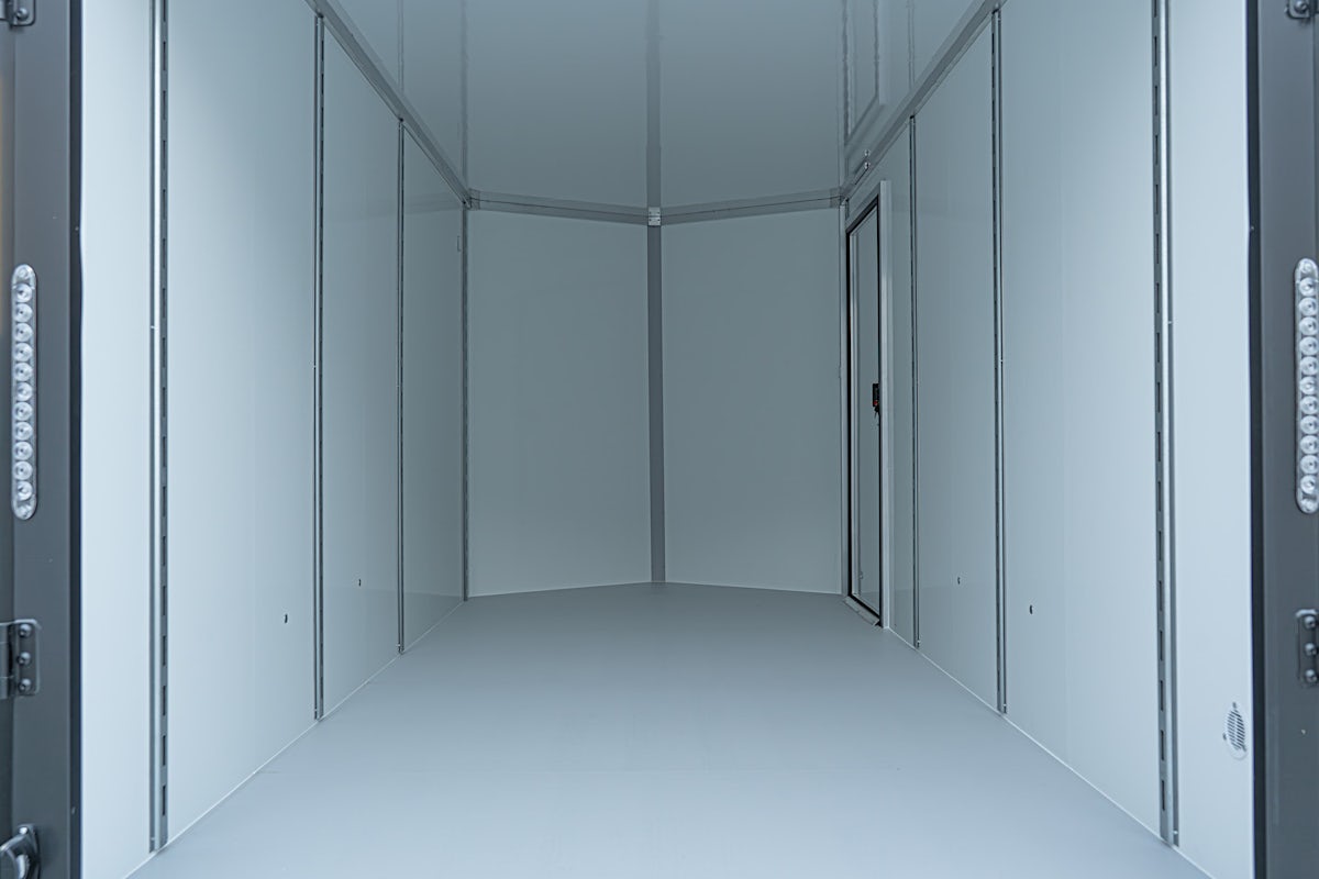 CellTech 7'x16' All-Steel Enclosed Cargo Trailer w/ Rear Ramp Door (C2) - Stock #79786 - Image 11 of 13 CellTech 7'x16' All-Steel Enclosed Cargo Trailer w/ Rear Ramp Door (C2) - Stock #79786 - Image 11 of 13