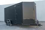 CellTech 7'x16' All-Steel Enclosed Cargo Trailer w/ Rear Ramp Door (C2) Stock #79786 - Thumbnail 2