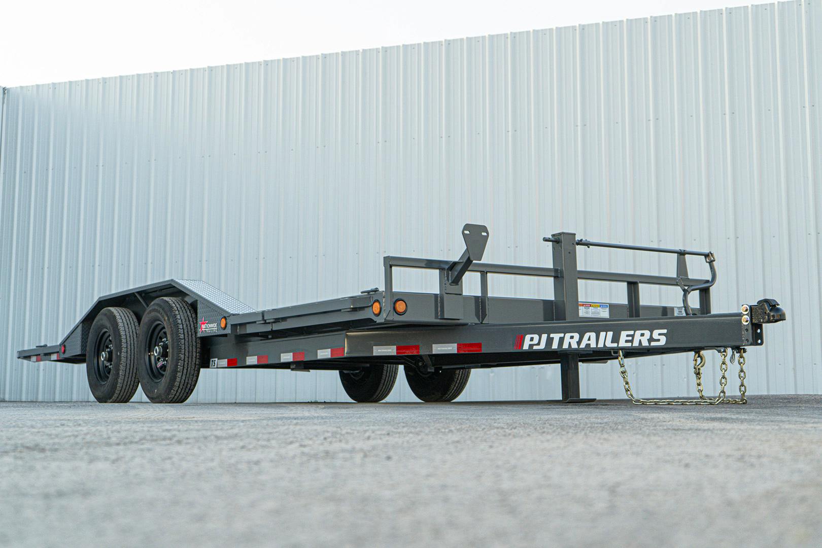 PJ Trailers 20'x102" 6" Channel Super-Wide Gravity Tilt Trailer (TS) - Image 6