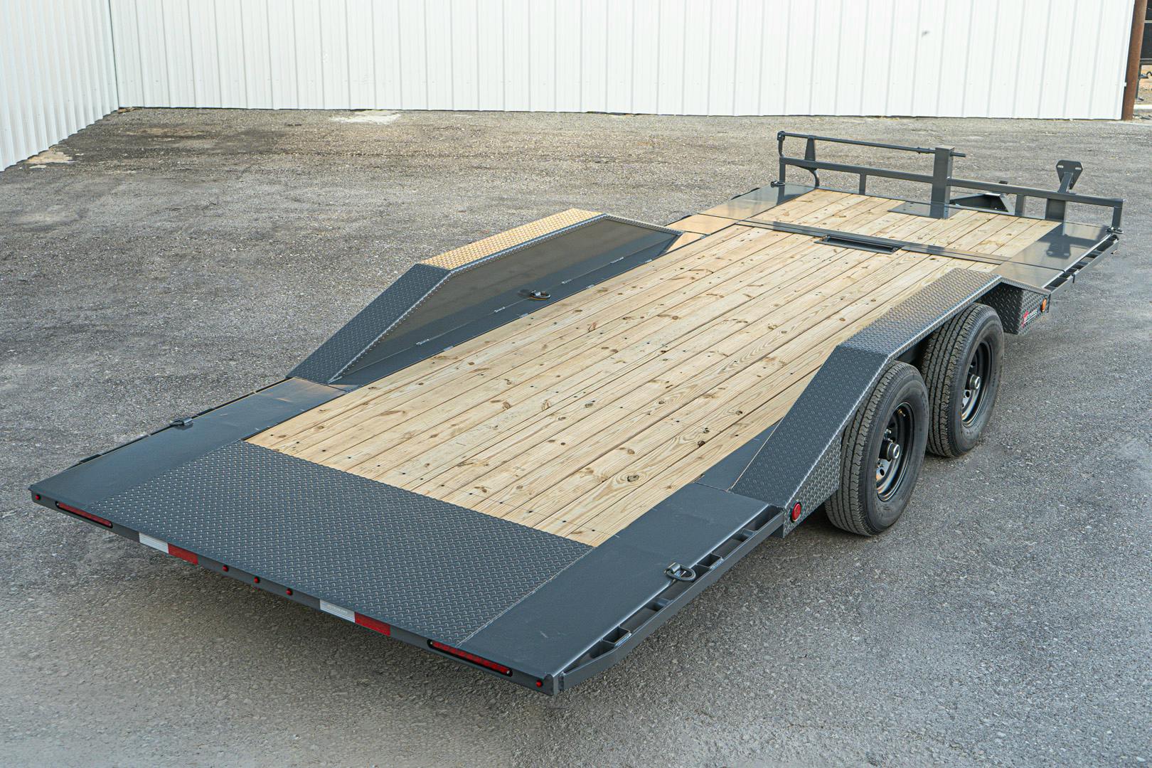 PJ Trailers 20'x102" 6" Channel Super-Wide Gravity Tilt Trailer (TS) - Image 16