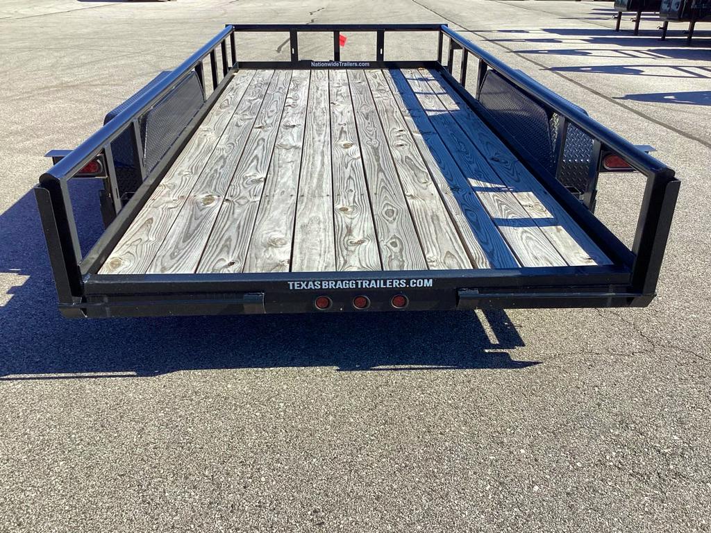 Texas Bragg 16' × 83" Utility Trailer