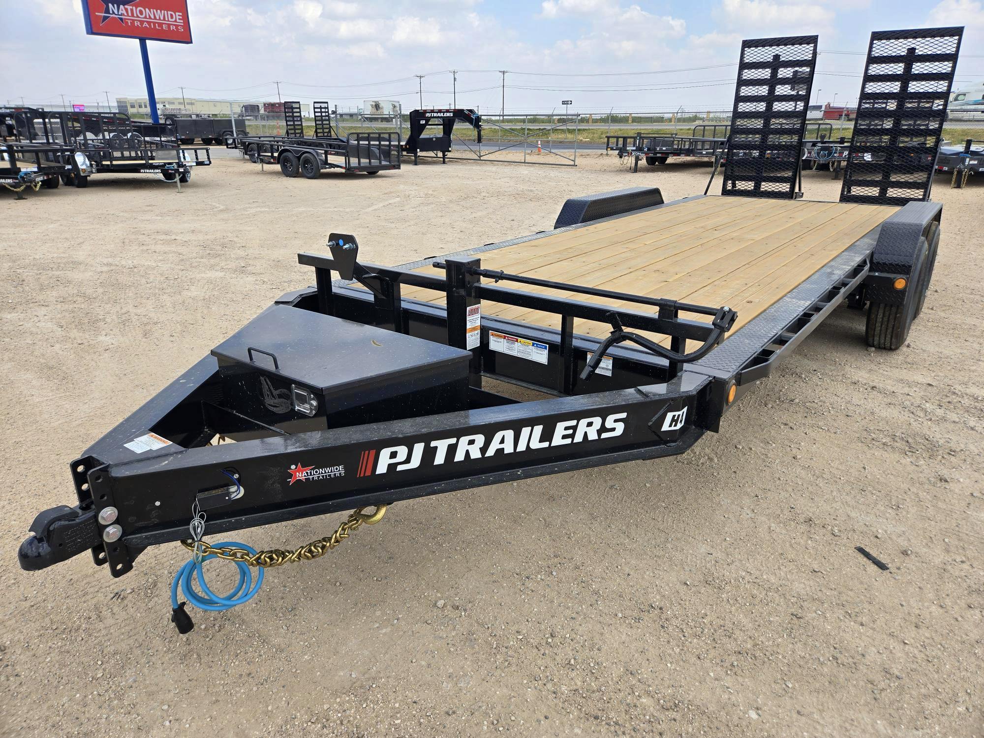 PJ Trailers 20'x82" 8" Pro I-Beam Equipment Trailer (H4) - Stock #79964 - Image 1 of 5