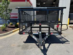 Texas Bragg 16'x83" Landscape Trailer w/ 4' Sides & 4' Gate (L2) Stock #79979 - Thumbnail 2