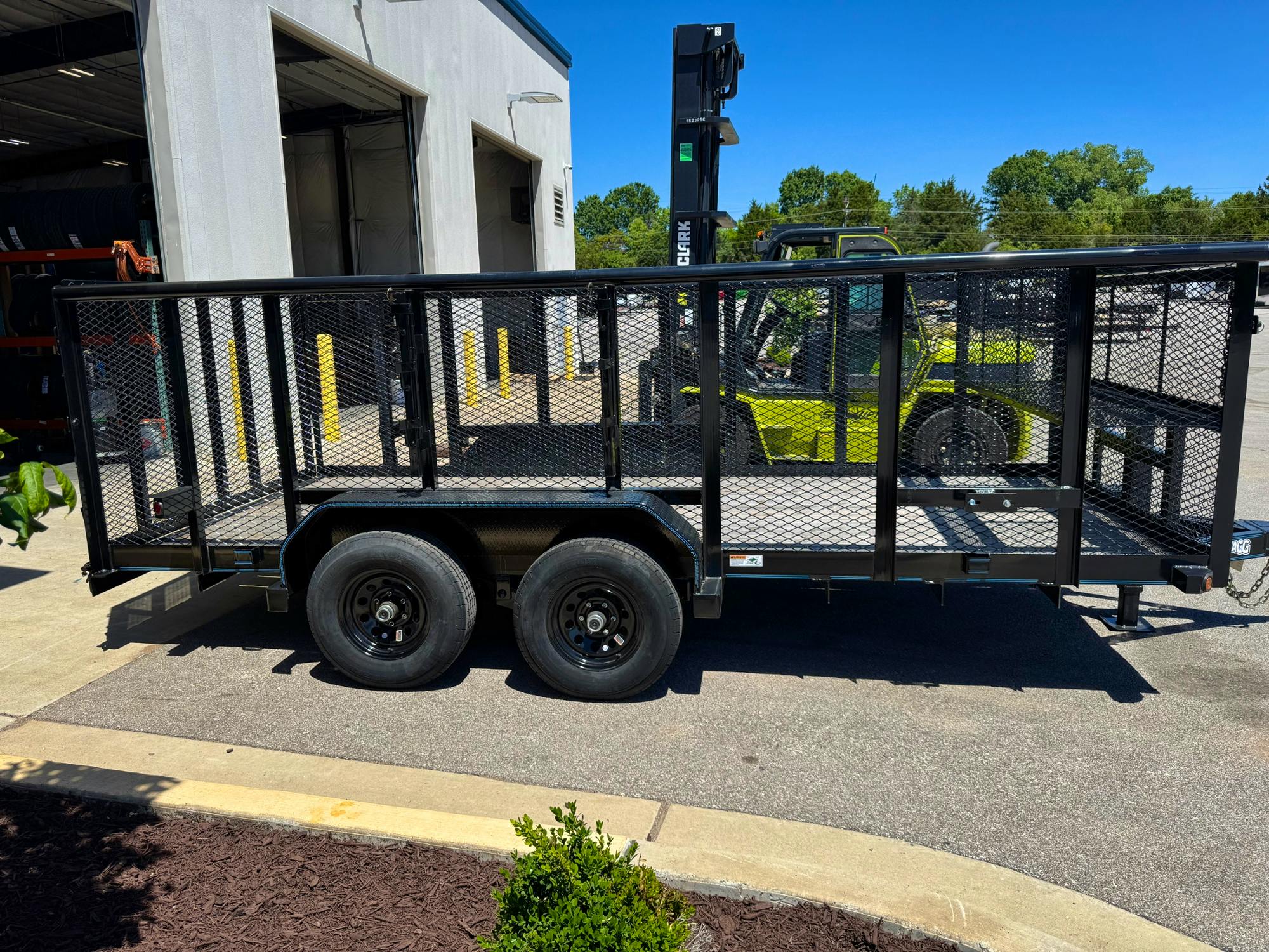 Texas Bragg 16'x83" Landscape Trailer w/ 4' Sides & 4' Gate (L2) - Stock #79979 - Image 1 of 3