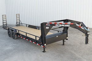 PJ Trailers 24'x83" Gooseneck 6" Channel Equipment Trailer (CC)
