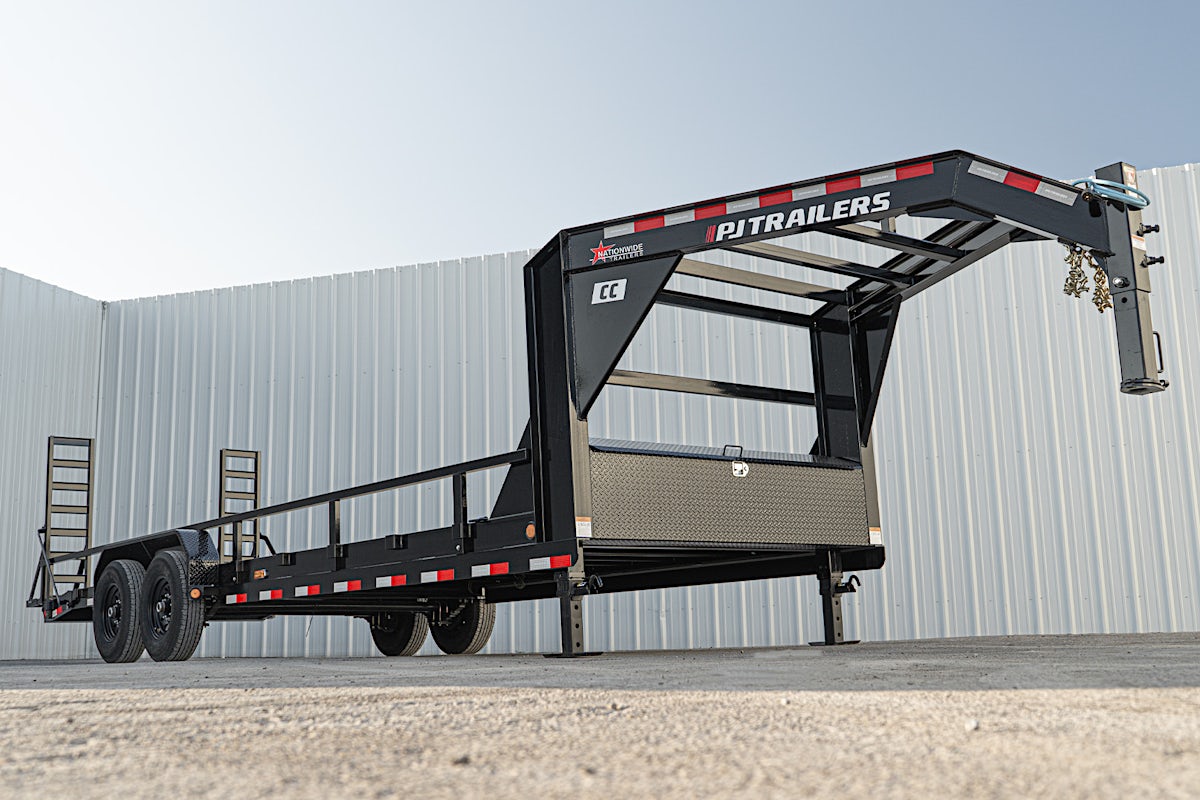 PJ Trailers 24'x83" Gooseneck 6" Channel Equipment Trailer (CC) - Image 5