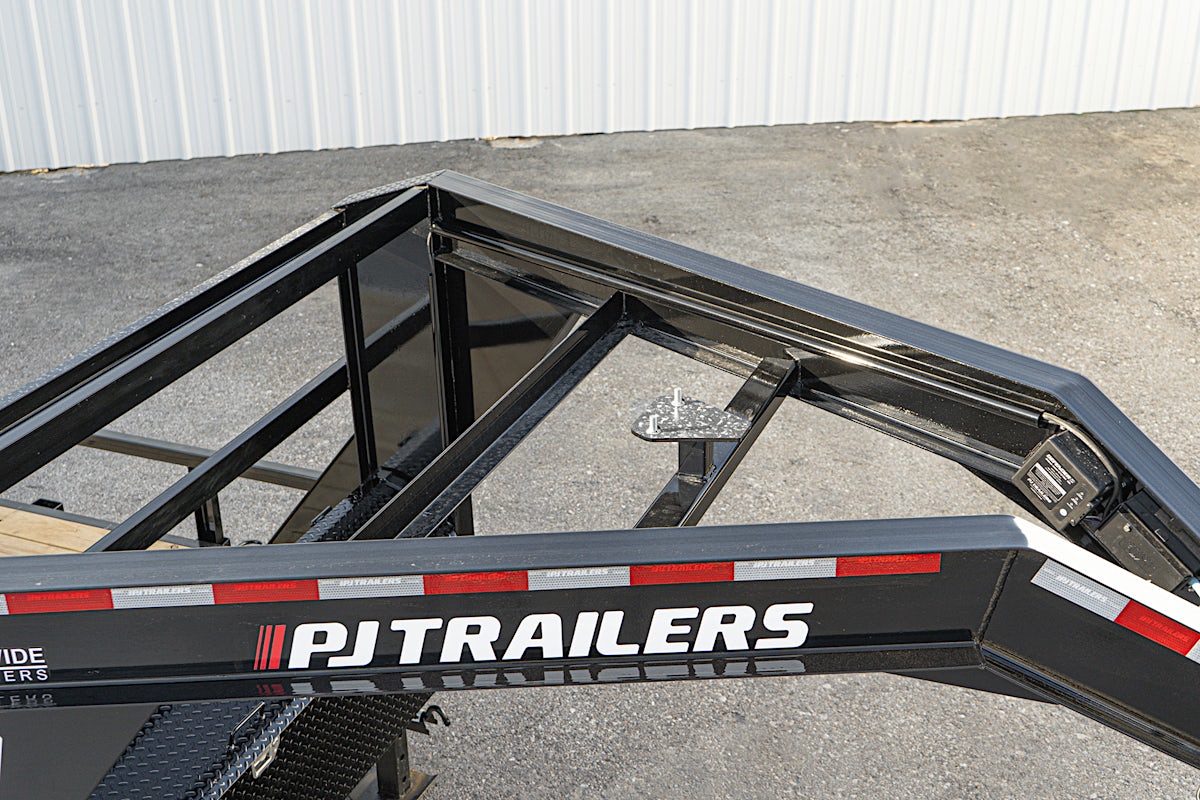PJ Trailers 24'x83" Gooseneck 6" Channel Equipment Trailer (CC) - Image 8