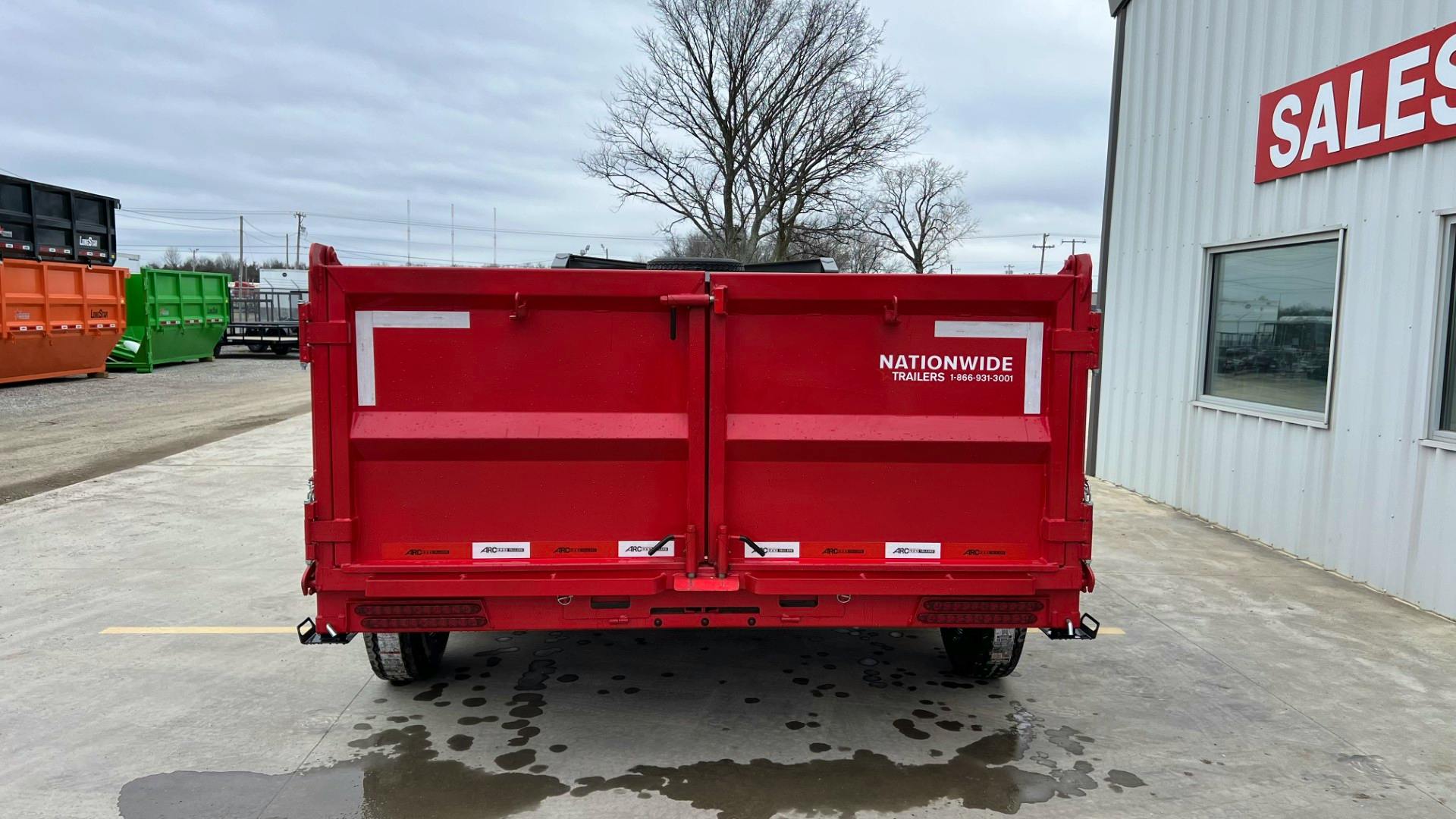 ARC Trailers ARC GDT 14' × 83" Telescopic Dump Trailer