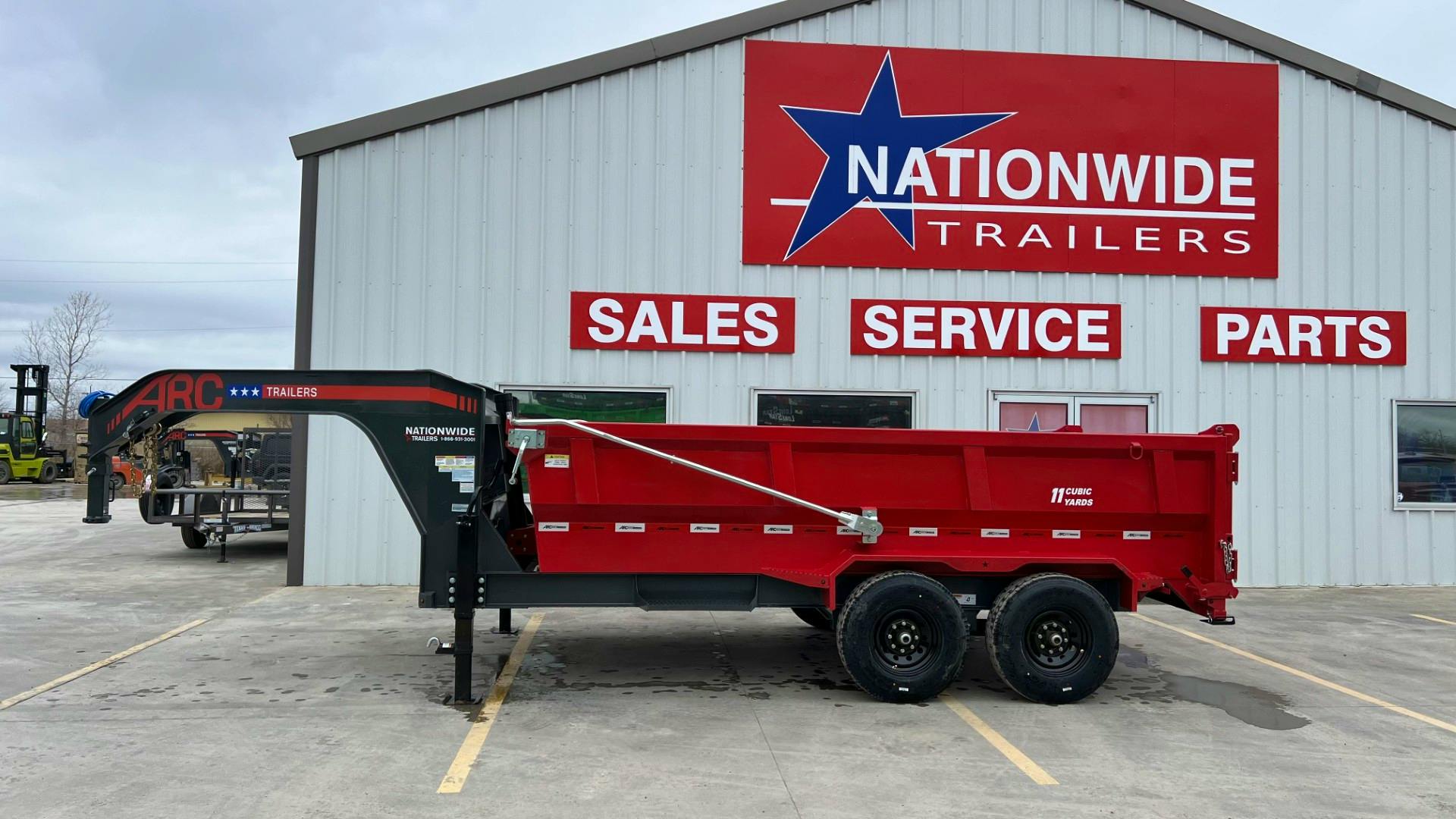 ARC Trailers ARC GDT 14' × 83" Telescopic Dump Trailer