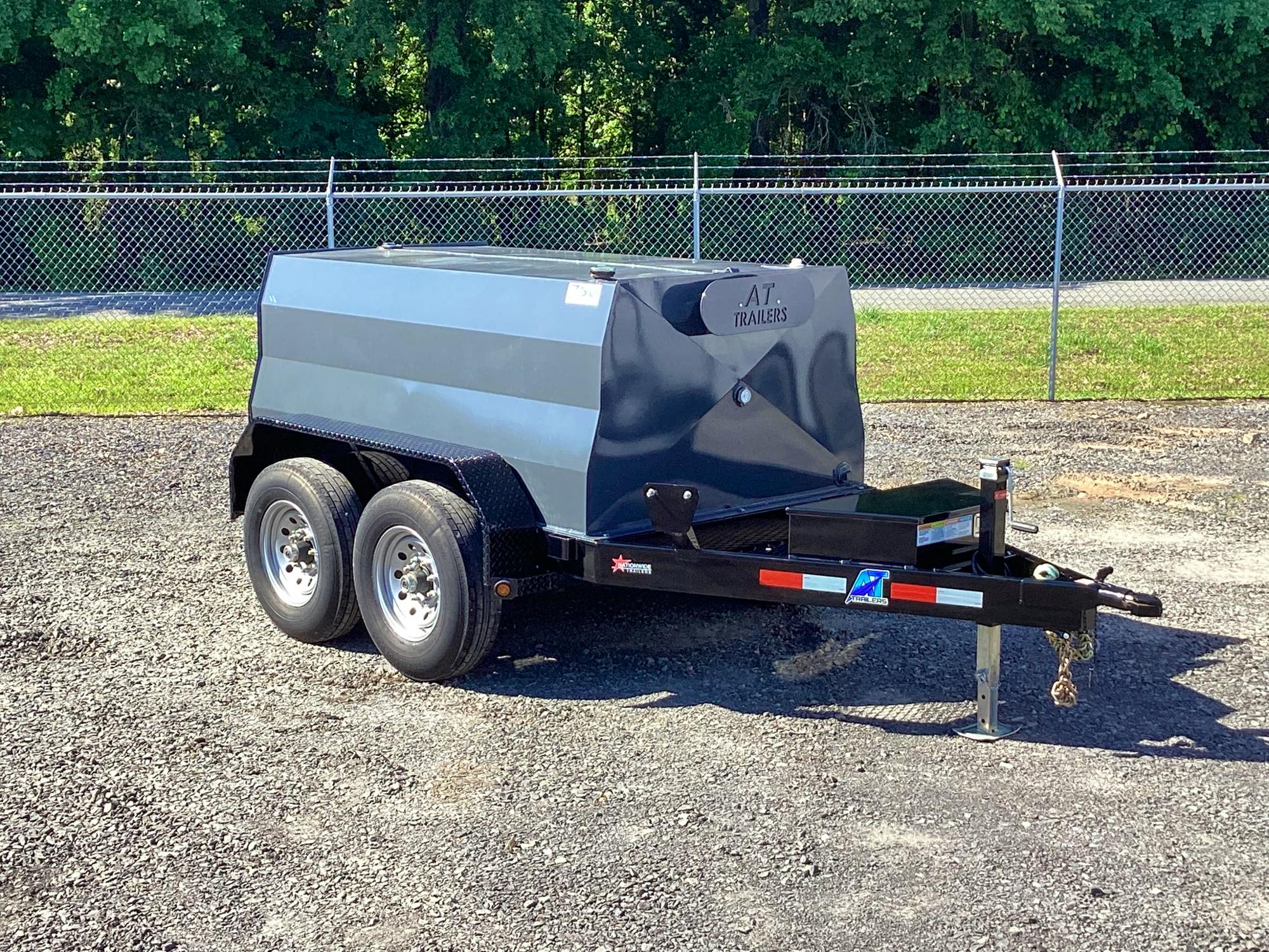 AT Trailers 8'x60" 750 Gallon Fuel Tank Trailer (SF) - Stock #80048 - Image 1 of 4