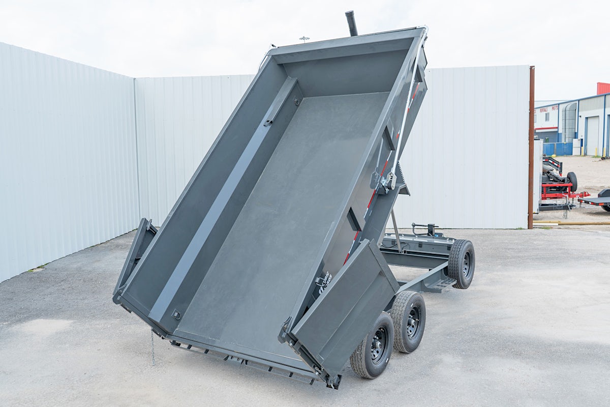 ARC Trailers 16'x83" Telescopic Dump Trailer w/ 2' Sides (BDT) - Image 1