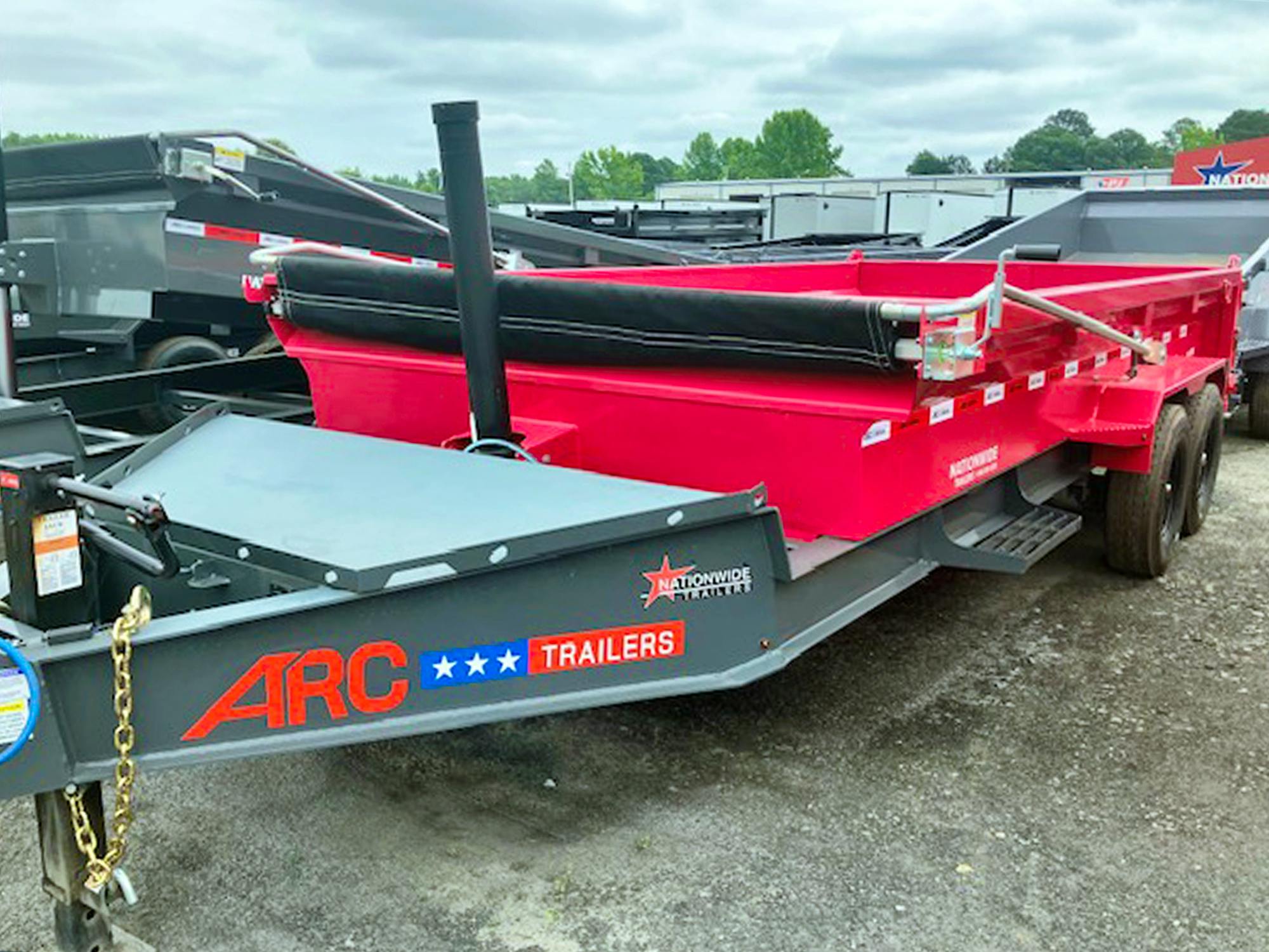 ARC Trailers 16'x83" Telescopic Dump Trailer w/ 2' Sides (BDT) - Stock #80248 - Image 2 of 7