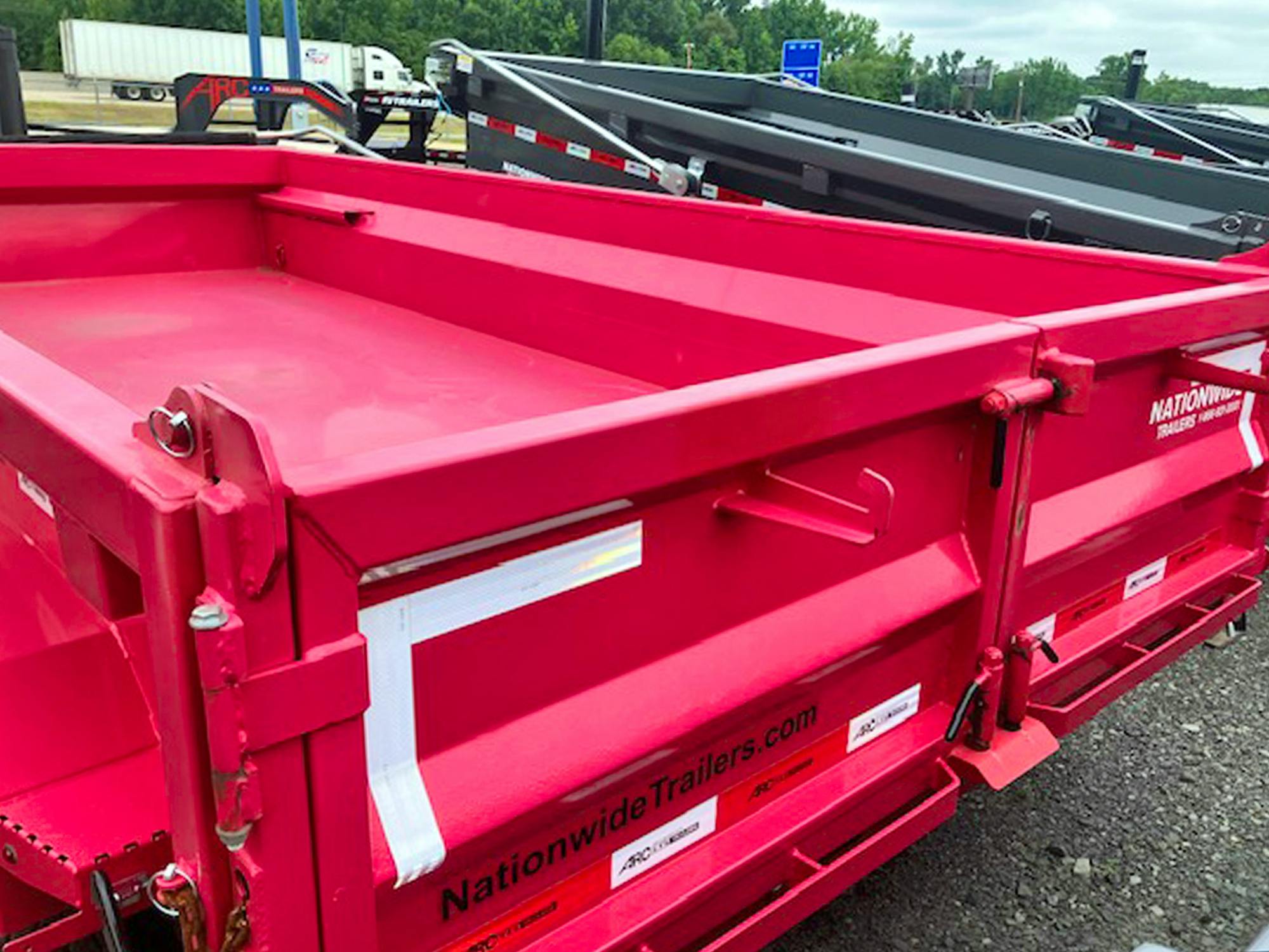 ARC Trailers 16'x83" Telescopic Dump Trailer w/ 2' Sides (BDT) - Stock #80248 - Image 5 of 7