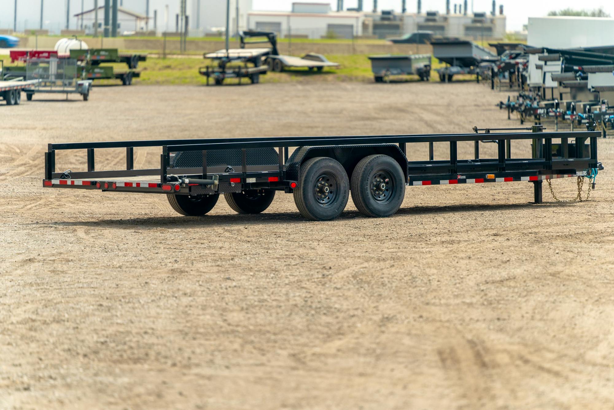 PJ Trailers 24' x 83" Tube Top Equipment Trailer (P8) - Stock #80311 - Image 3 of 3