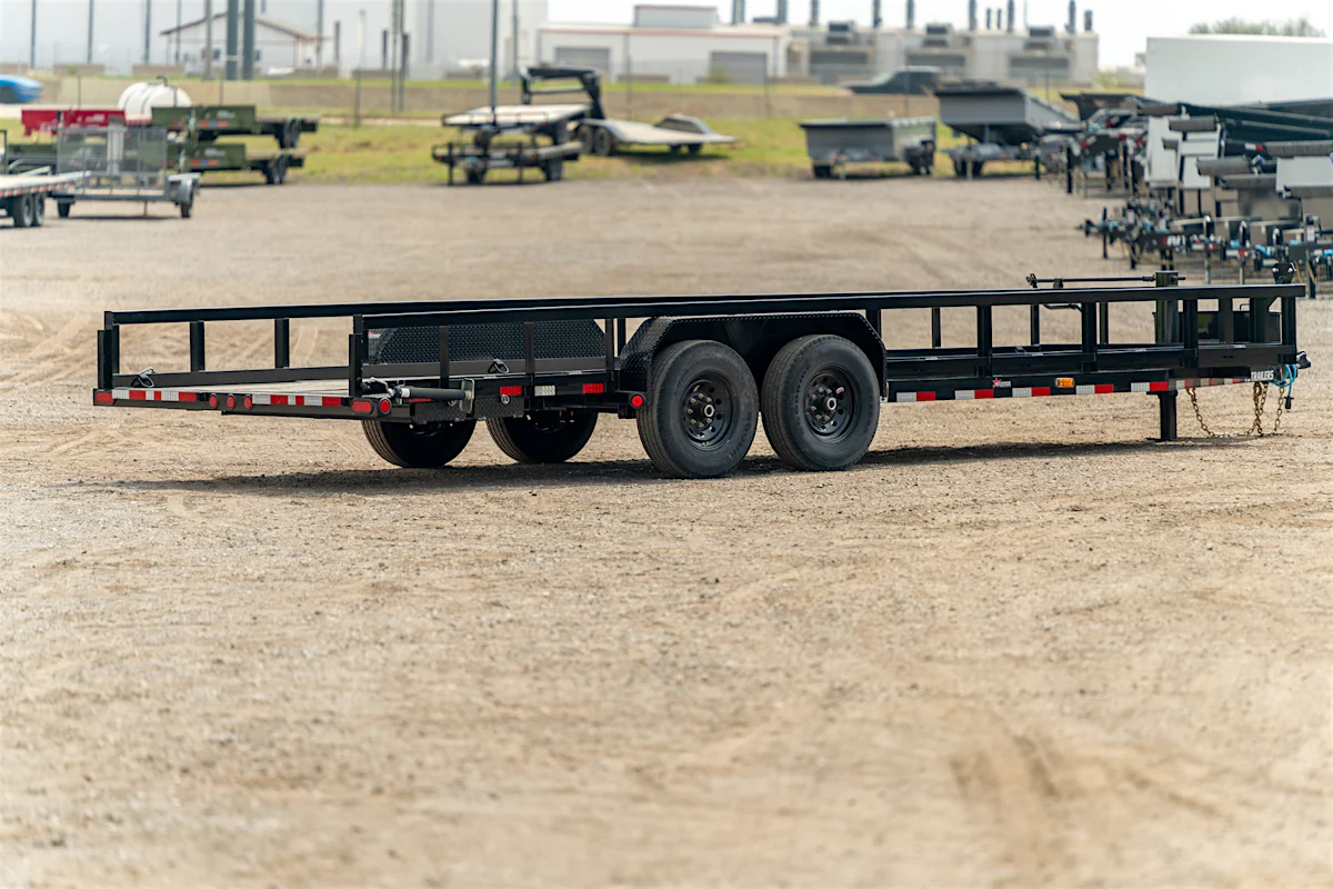 PJ Trailers 24' x 83" Tube Top Equipment Trailer (P8) - Stock #80311 - Image 3 of 3 PJ Trailers 24' x 83" Tube Top Equipment Trailer (P8) - Stock #80311 - Image 3 of 3