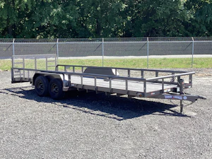 Texas Bragg 22'x83" Utility Trailer w/ 2' Dovetail & 3' Gate (U2)