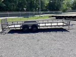 Texas Bragg 22'x83" Utility Trailer w/ 2' Dovetail & 3' Gate (U2) Stock #80333 - Thumbnail 3