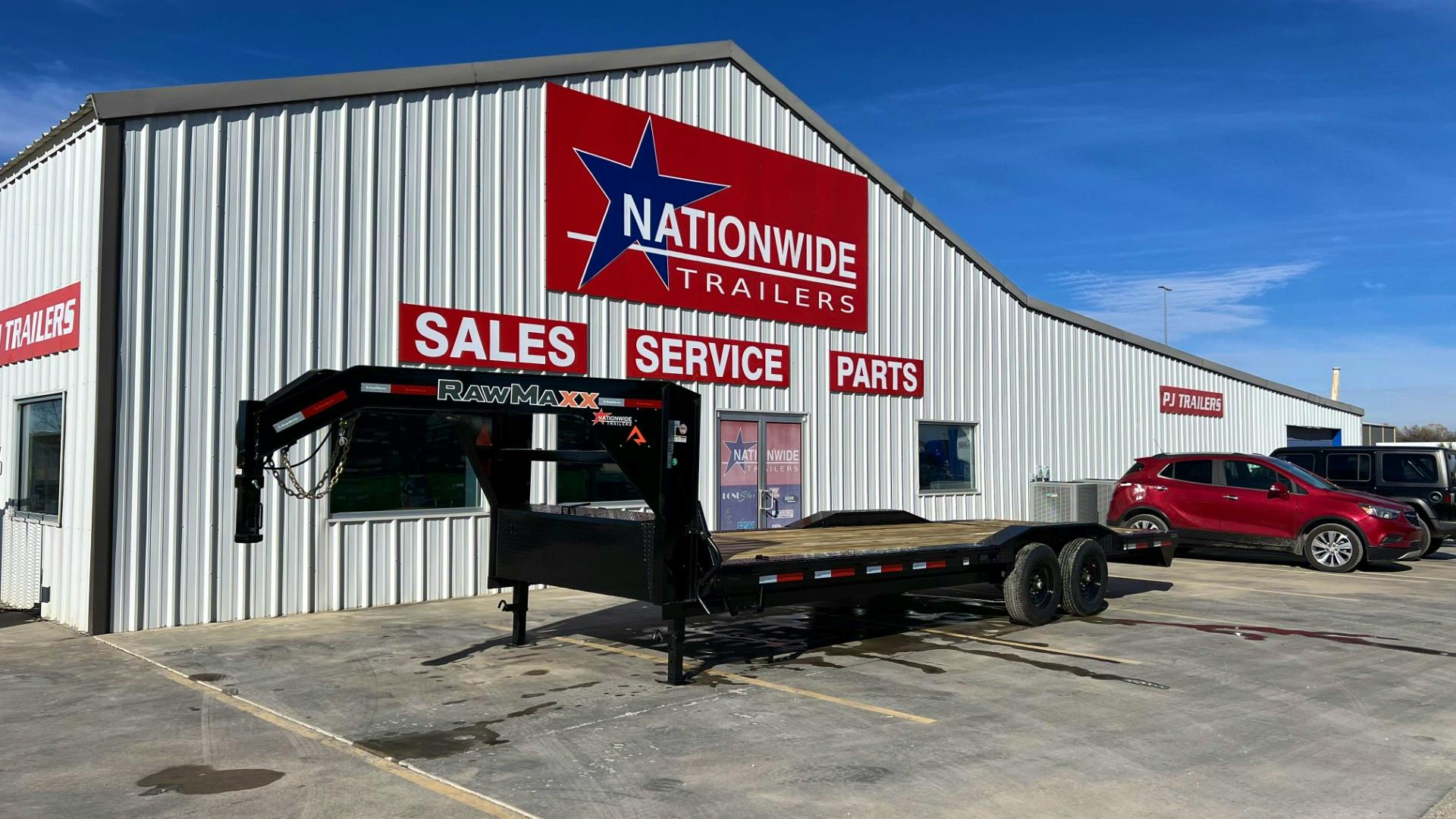 RawMaxx 24'x102" LDX Equipment Trailer (LDX) - Stock #80336 - Image 1 of 2