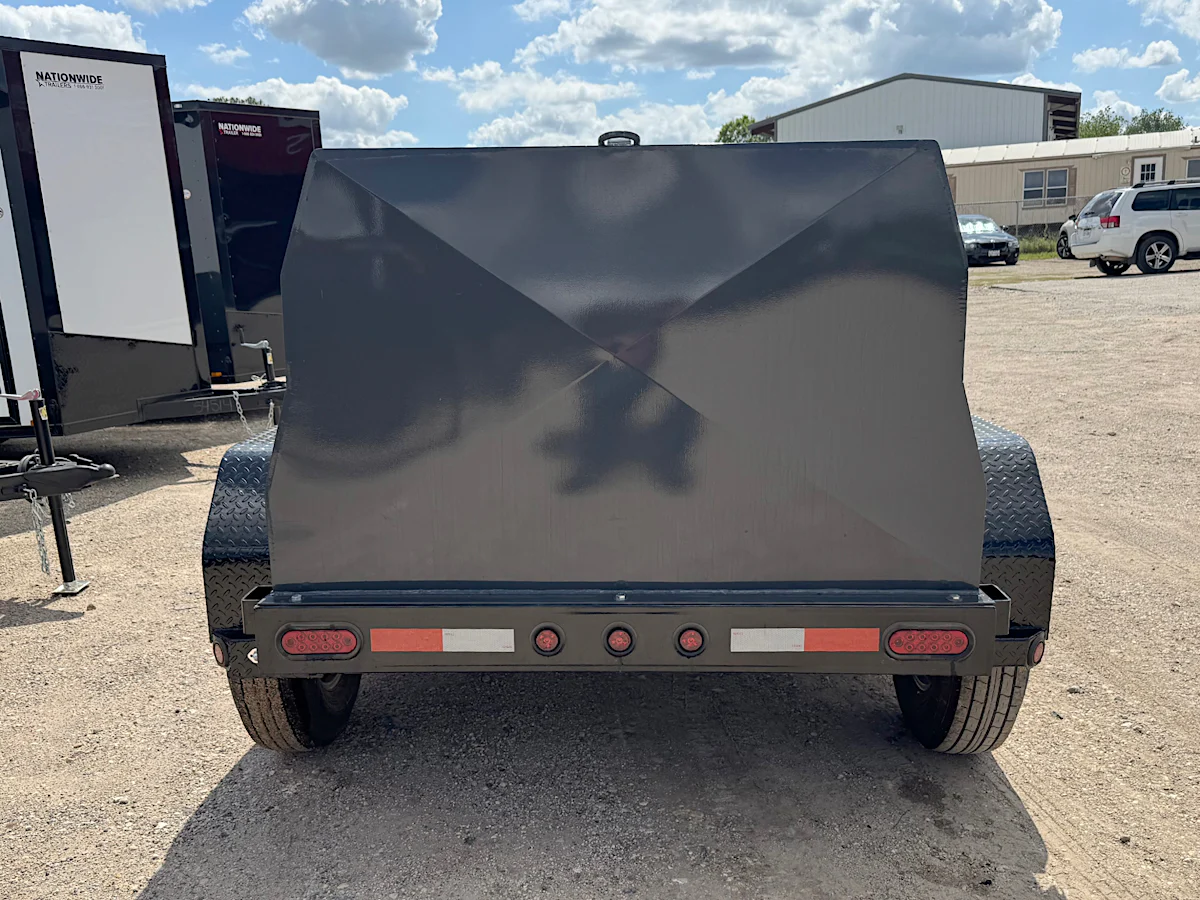 AT Trailers 8'x60" 750 Gallon Fuel Tank Trailer (SF) - Stock #80350 - Image 3 of 3 AT Trailers 8'x60" 750 Gallon Fuel Tank Trailer (SF) - Stock #80350 - Image 3 of 3