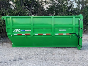 ARC Trailers 14' 20YD Steel Dumpster Bin w/ 6' Sides