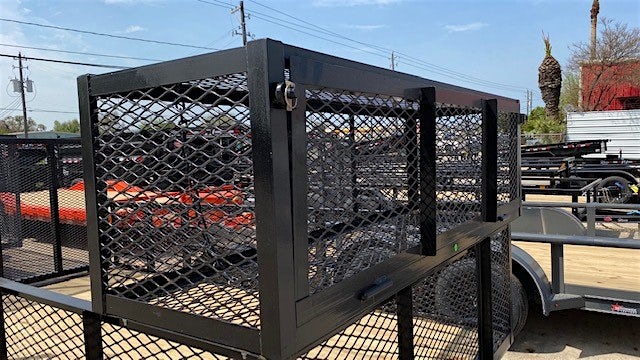 X-ON 12'x77" Landscape Trailer w/ 2' Sides & 4' Gate (L1) - Image 2