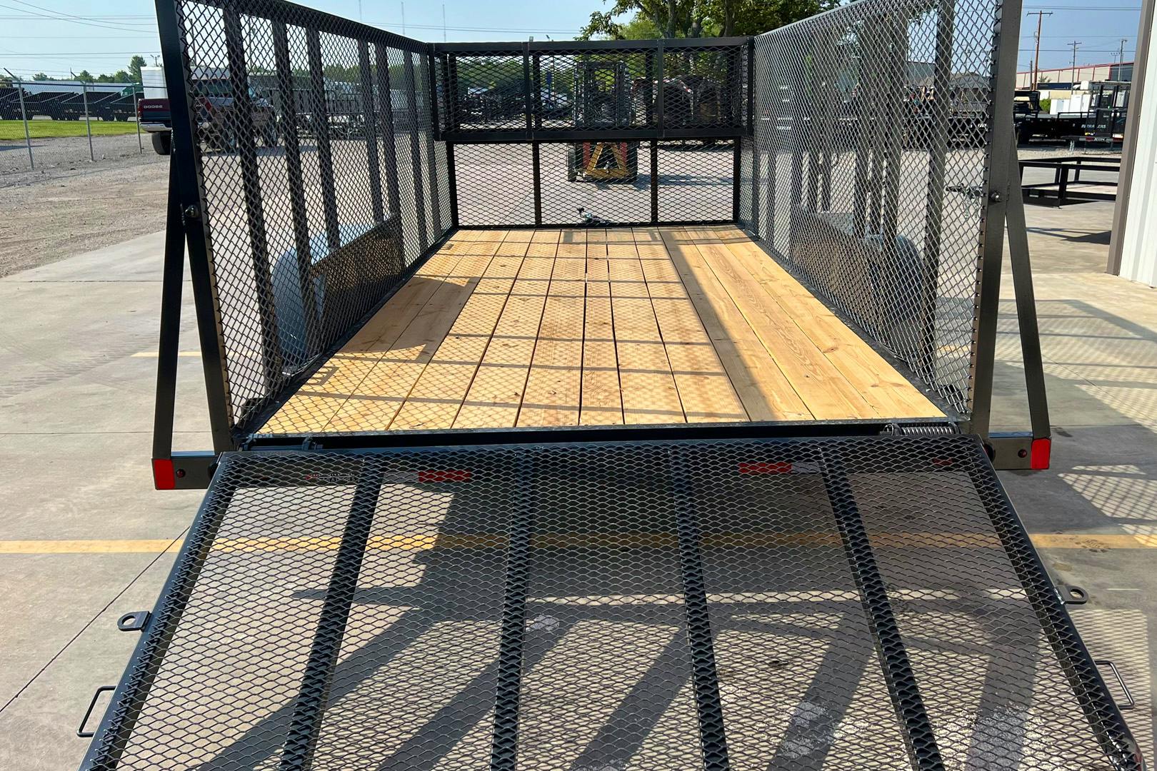 X-ON 16'x83" Landscape Trailer w/ 4' Sides & 4' Gate (L2) - Image 7