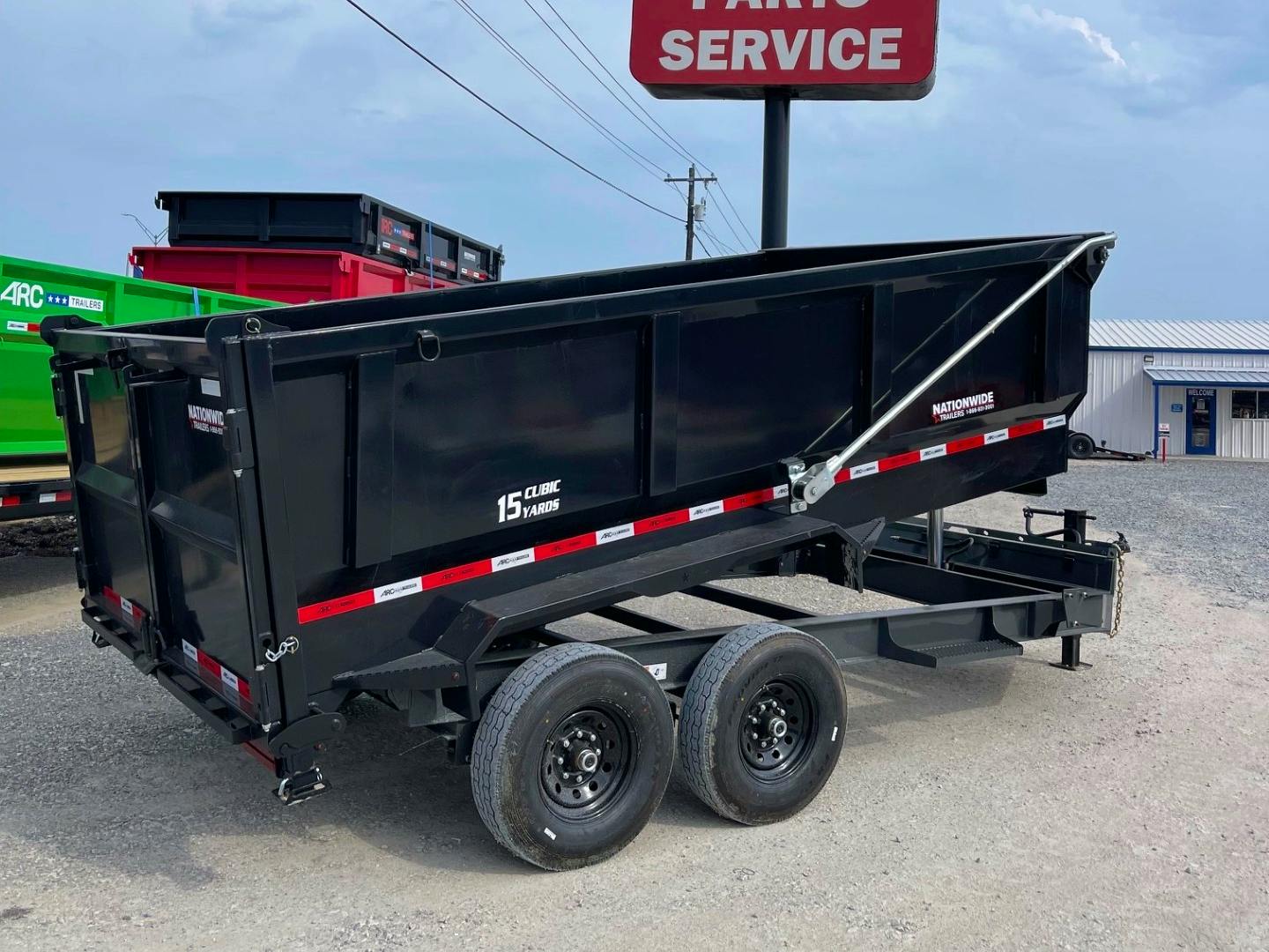 ARC Trailers 14'x83" Telescopic Dump Trailer w/ 4' Sides (BDT) - Image 3