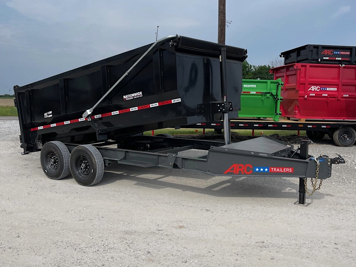 ARC Trailers 14'x83" Telescopic Dump Trailer w/ 4' Sides (BDT) - Image 1